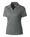 Cutter & Buck CB Drytec Genre Textured Solid Womens Polo Cutter & Buck