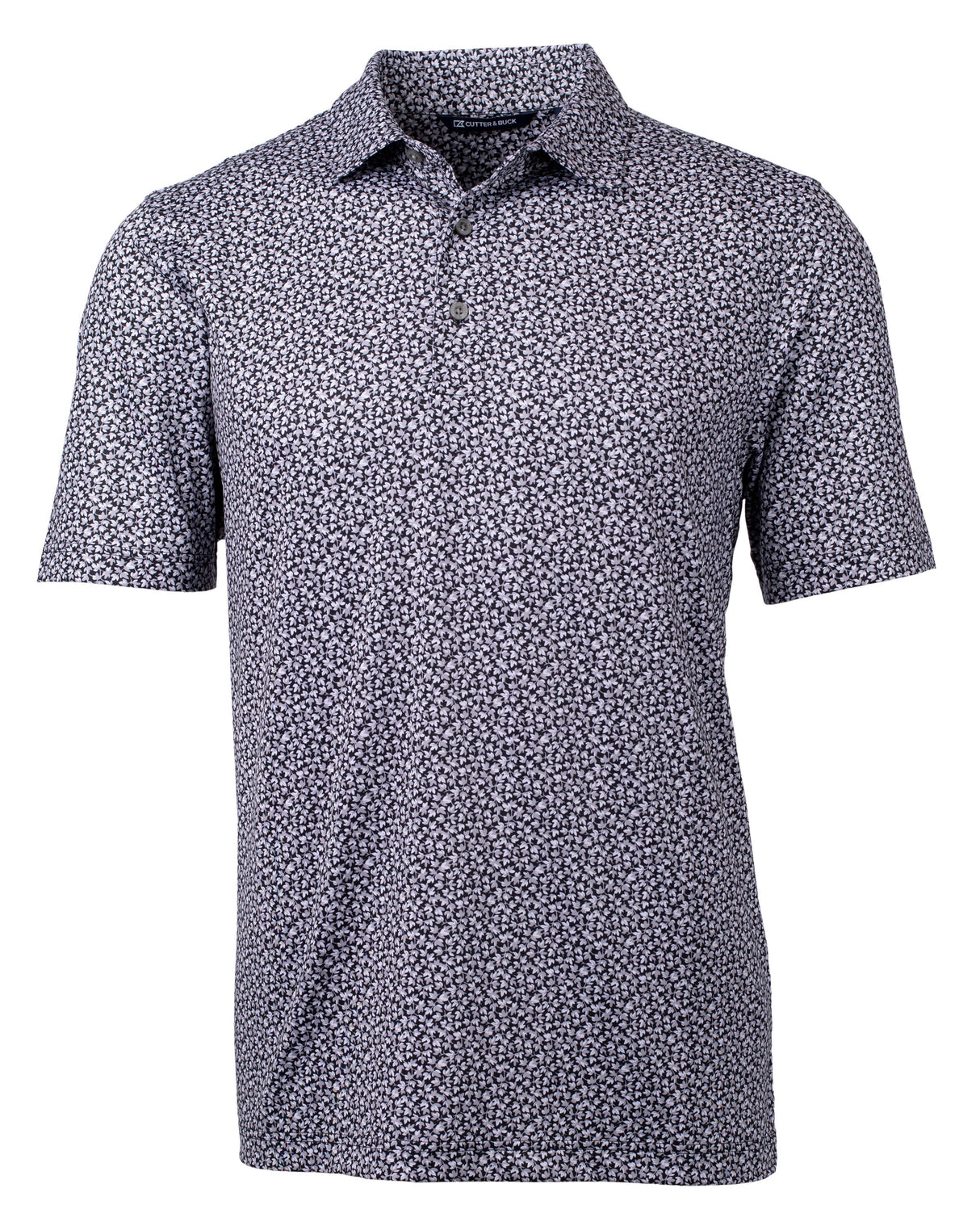 Cutter & Buck Pike Magnolia Print Stretch Men's Polo Cutter & Buck