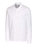 Cutter & Buck Advantage Tri-Blend Pique Mens Long Sleeve Polo Cutter & Buck