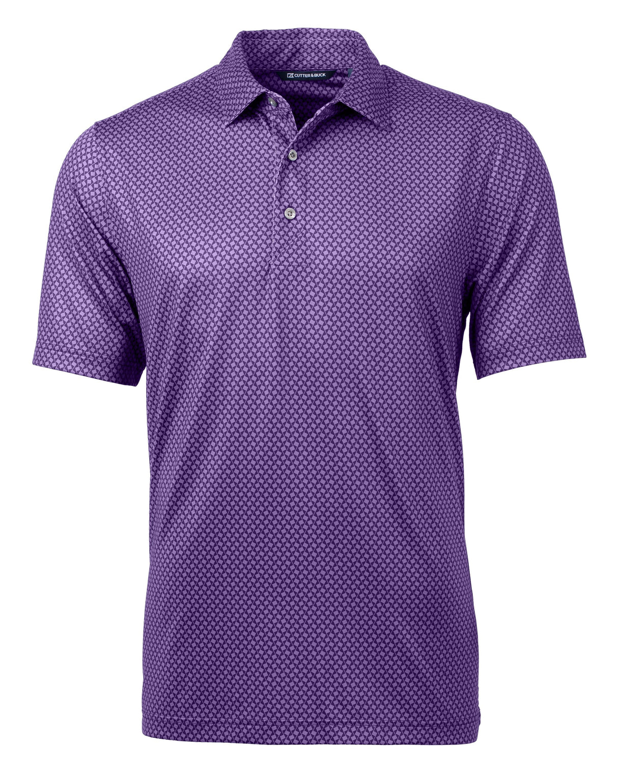 Cutter & Buck Pike Banner Print Stretch Men's Polo Cutter & Buck
