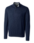 Cutter & Buck Lakemont Tri-Blend Mens Quarter Zip Pullover Sweater Cutter & Buck
