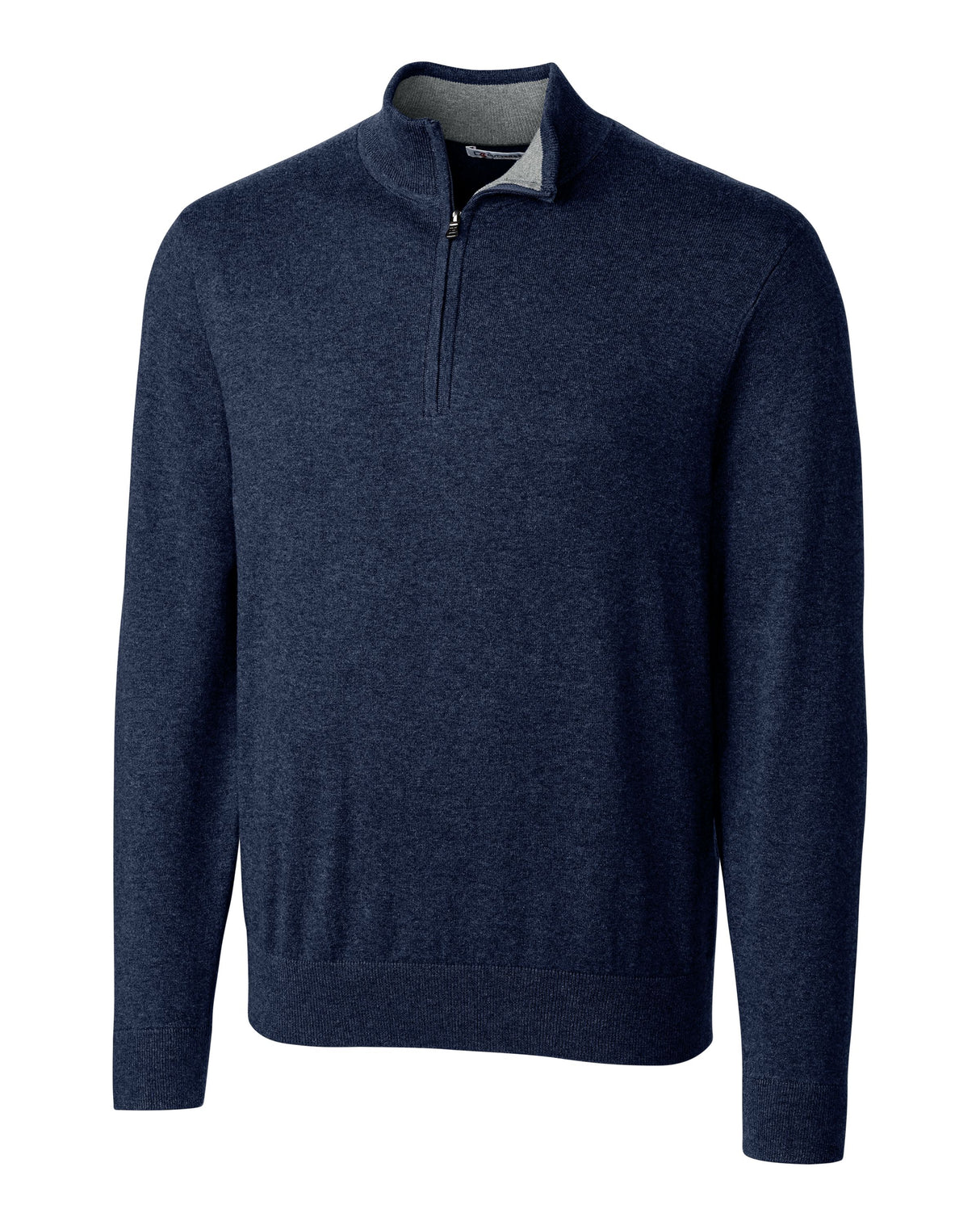 Cutter & Buck Lakemont Tri-Blend Mens Quarter Zip Pullover Sweater Cutter & Buck
