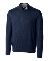 Cutter & Buck Lakemont Tri-Blend Mens Quarter Zip Pullover Sweater Cutter & Buck