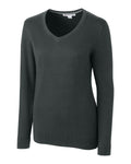 Cutter & Buck Lakemont Tri-Blend Womens V-Neck Pullover Sweater Cutter & Buck