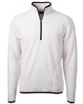 Cutter & Buck Cascade Eco Sherpa Fleece Mens Quarter Zip Jacket Cutter & Buck