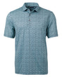 Cutter & Buck Pike Magnolia Print Stretch Men's Polo Cutter & Buck