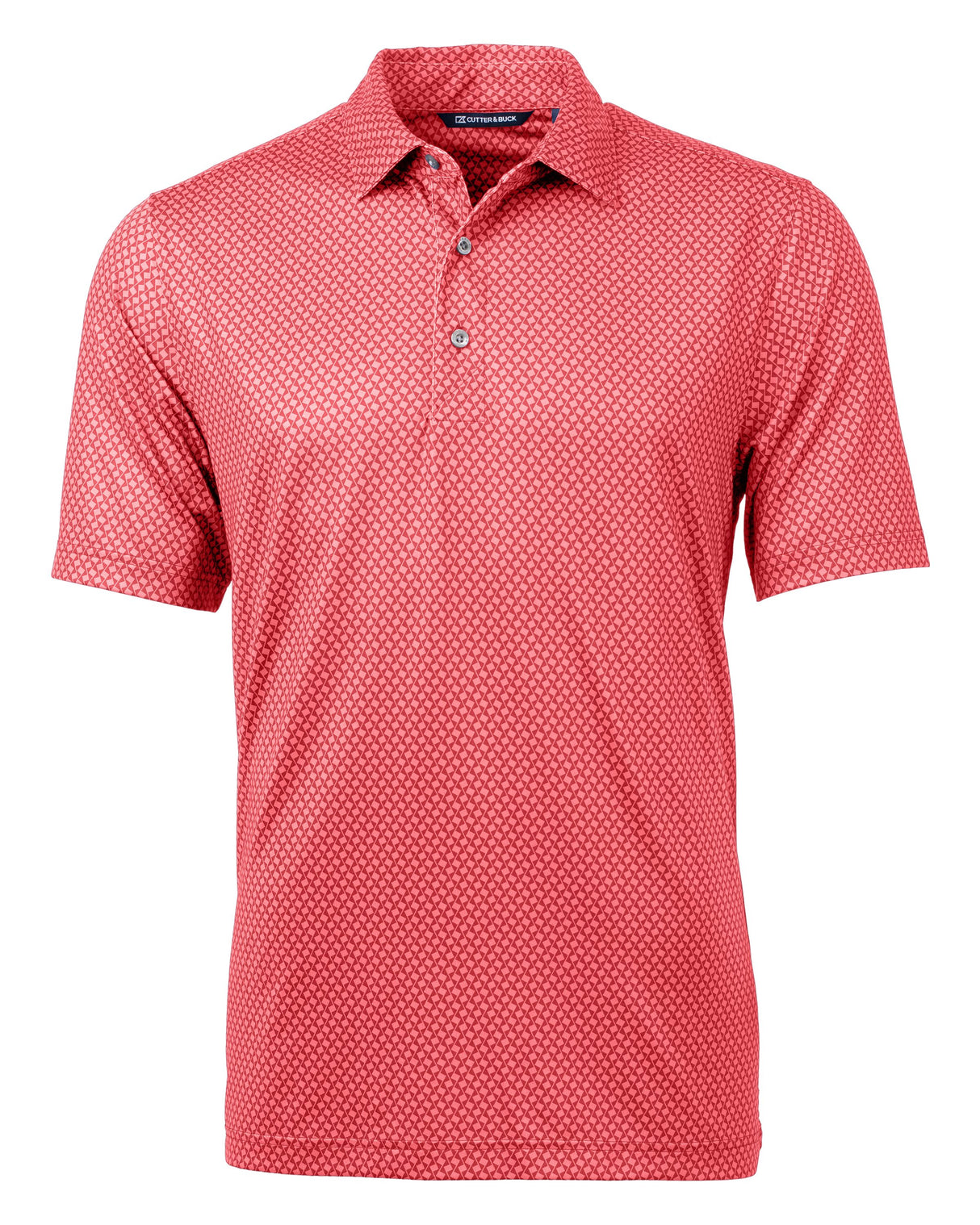 Cutter & Buck Pike Banner Print Stretch Men's Polo Cutter & Buck