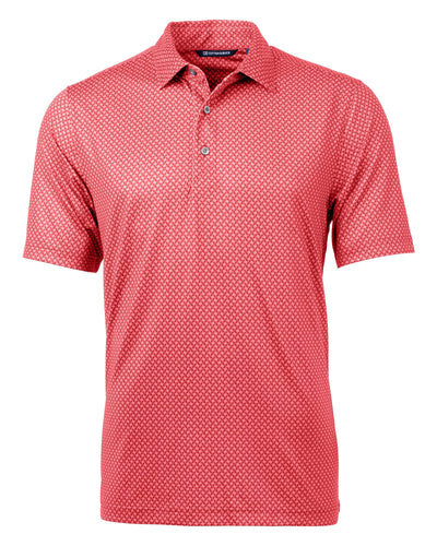 Cutter & Buck Pike Banner Print Stretch Men's Polo
