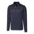 Cutter & Buck Traverse Stripe Stretch Quarter Zip Mens Big and Tall Pullover Cutter & Buck