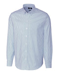 Cutter & Buck Stretch Oxford Stripe Mens Long Sleeve Dress Shirt Cutter & Buck