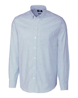 Cutter & Buck Stretch Oxford Stripe Mens Long Sleeve Dress Shirt Cutter & Buck