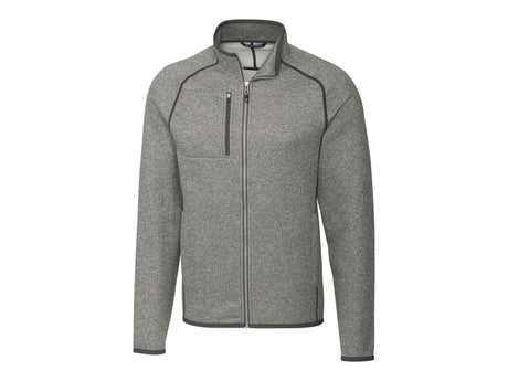 Cutter & Buck Mainsail Sweater-Knit Mens Big and Tall Full Zip Jacket Cutter & Buck
