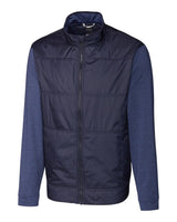 Cutter & Buck Stealth Hybrid Quilted Mens Full Zip Windbreaker Jacket Cutter & Buck