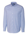 Cutter & Buck Stretch Oxford Stripe Mens Long Sleeve Dress Shirt Cutter & Buck