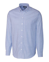 Cutter & Buck Stretch Oxford Stripe Mens Long Sleeve Dress Shirt Cutter & Buck