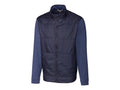 Cutter & Buck Stealth Hybrid Quilted Mens Big and Tall Full Zip Windbreaker Jacket Cutter & Buck
