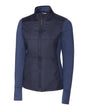 Cutter & Buck Stealth Hybrid Quilted Womens Full Zip Windbreaker Jacket Cutter & Buck