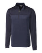 Cutter & Buck Traverse Stripe Stretch Quarter Zip Mens Pullover Cutter & Buck
