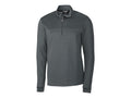 Cutter & Buck Traverse Stripe Stretch Quarter Zip Mens Pullover Cutter & Buck