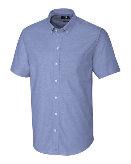 Cutter & Buck Stretch Oxford Mens Short Sleeve Dress Shirt Cutter & Buck