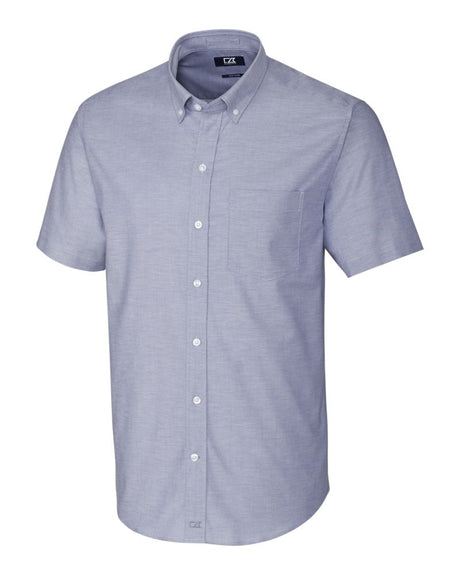 Cutter & Buck Stretch Oxford Mens Short Sleeve Dress Shirt Cutter & Buck