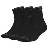 adidas Men's Cushioned Sport 2.0 High Quarter Socks 3-Pack Unisex Accessories Socks