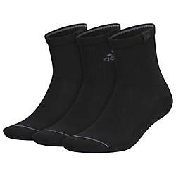 adidas Men's Cushioned Sport 2.0 3-Pack High Quarter Socks