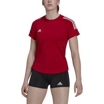 adidas Women's Hilo Jersey Cap Short Sleeve Shirt