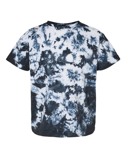 Dyenomite Toddler Crystal Tie-Dyed T-Shirt Dyenomite