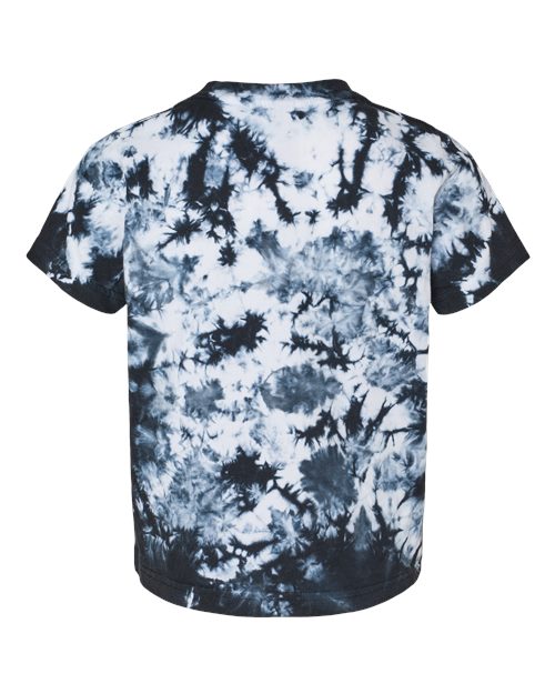 Dyenomite Toddler Crystal Tie-Dyed T-Shirt Dyenomite