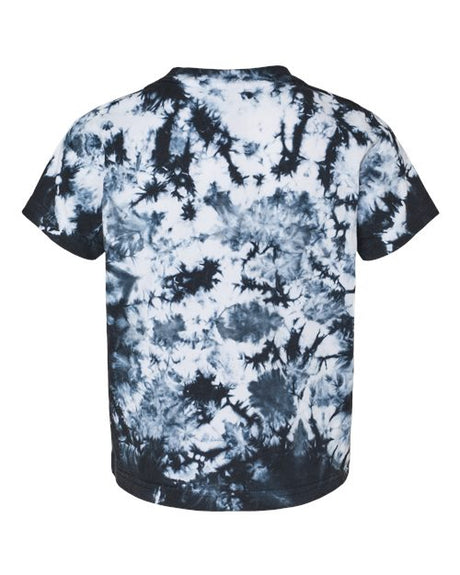 Dyenomite Toddler Crystal Tie-Dyed T-Shirt Dyenomite