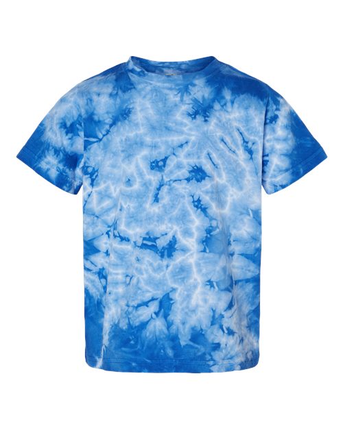 Dyenomite Toddler Crystal Tie-Dyed T-Shirt Dyenomite