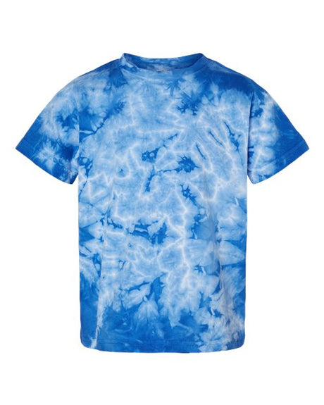 Dyenomite Toddler Crystal Tie-Dyed T-Shirt Dyenomite