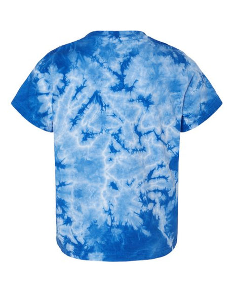 Dyenomite Toddler Crystal Tie-Dyed T-Shirt Dyenomite
