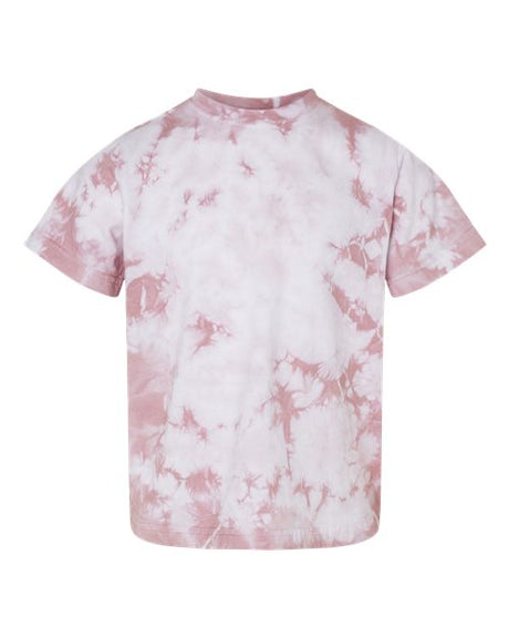 Dyenomite Toddler Crystal Tie-Dyed T-Shirt Dyenomite