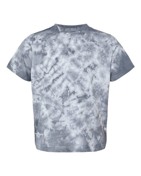 Dyenomite Toddler Crystal Tie-Dyed T-Shirt Dyenomite