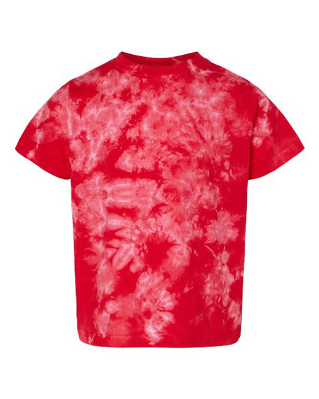Dyenomite Toddler Crystal Tie-Dyed T-Shirt Dyenomite