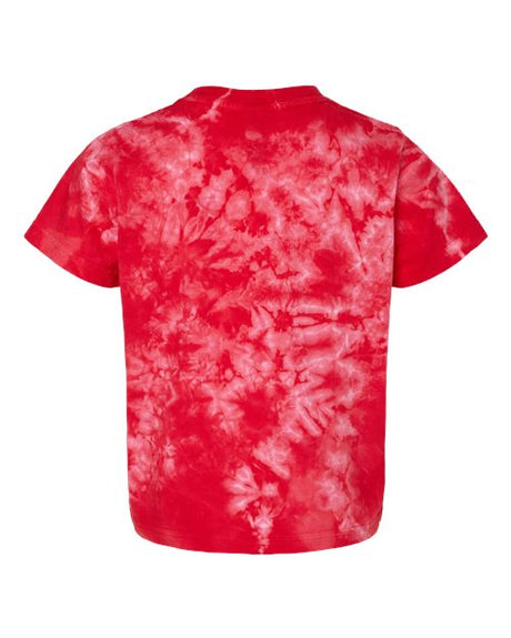 Dyenomite Toddler Crystal Tie-Dyed T-Shirt Dyenomite