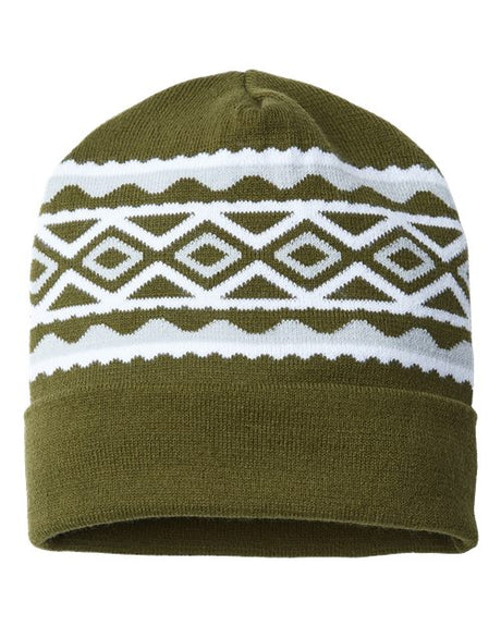 CAP AMERICA USA- Made Diamond Knit Cuff CAP AMERICA