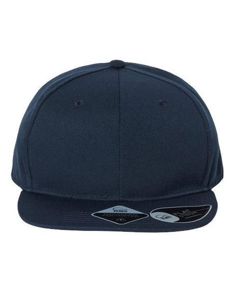 Atlantis Headwear Sustainable Flat Bill Cap Atlantis Headwear