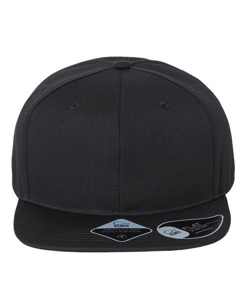 Atlantis Headwear Sustainable Flat Bill Cap Atlantis Headwear