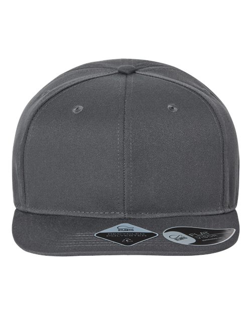 Atlantis Headwear Sustainable Flat Bill Cap Atlantis Headwear