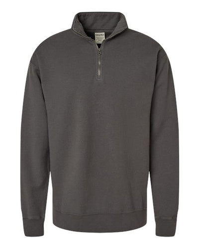 ComfortWash by Hanes Men's Garment-Dyed Quarter-Zip Sweatshirt
