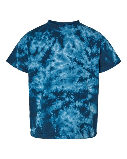 Dyenomite Toddler Crystal Tie-Dyed T-Shirt Dyenomite