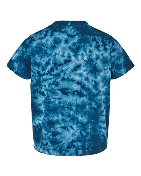 Dyenomite Toddler Crystal Tie-Dyed T-Shirt Dyenomite