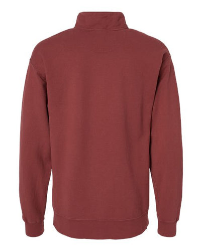 ComfortWash by Hanes Men's Garment-Dyed Quarter-Zip Sweatshirt