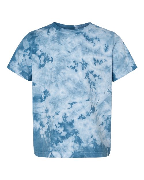 Dyenomite Toddler Crystal Tie-Dyed T-Shirt Dyenomite
