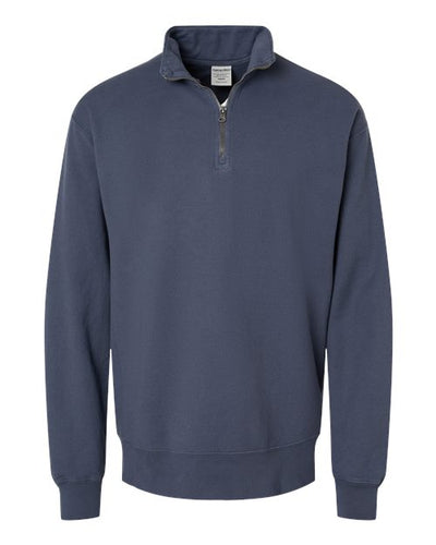 ComfortWash by Hanes Men's Garment-Dyed Quarter-Zip Sweatshirt