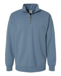 ComfortWash by Hanes Men's Garment-Dyed Quarter-Zip Sweatshirt Hanes