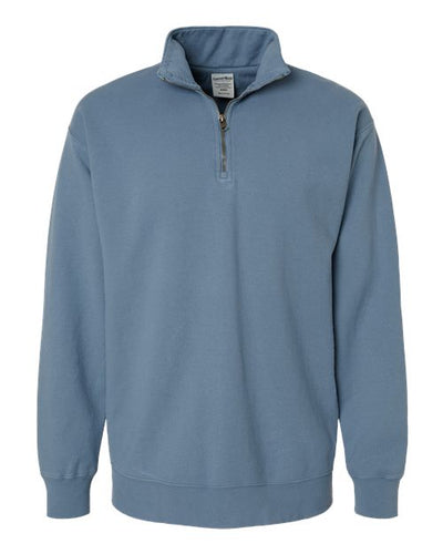 ComfortWash by Hanes Men's Garment-Dyed Quarter-Zip Sweatshirt